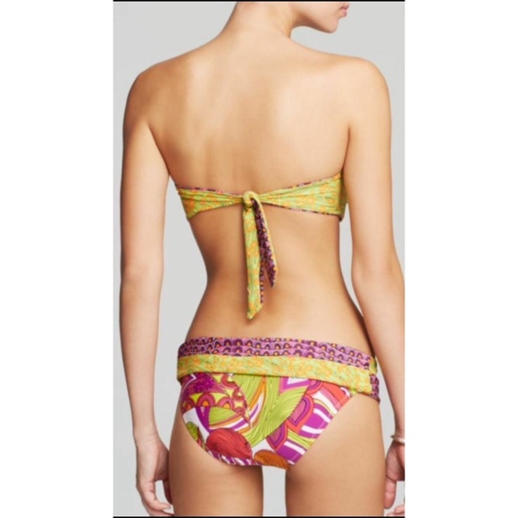 Trina Turk Swim Trina Turk Amazonia Bandeau Top Sash Bottom Bikini